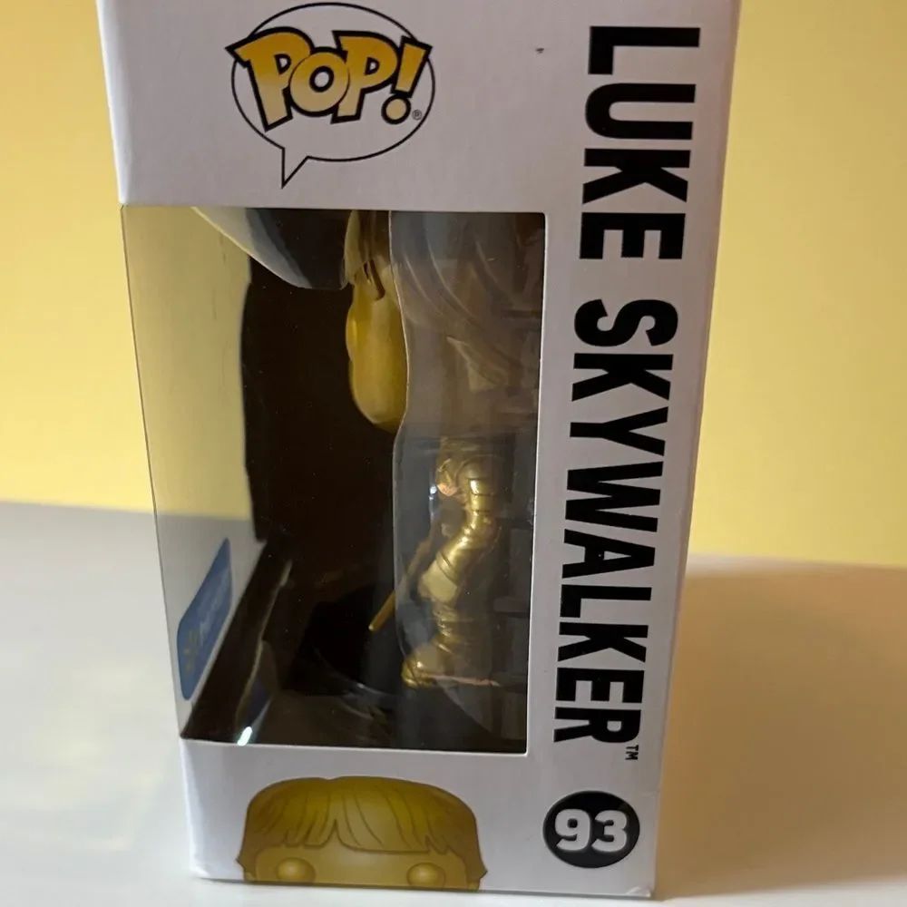 Funko Luke Skywalker Gold Collectible Figure